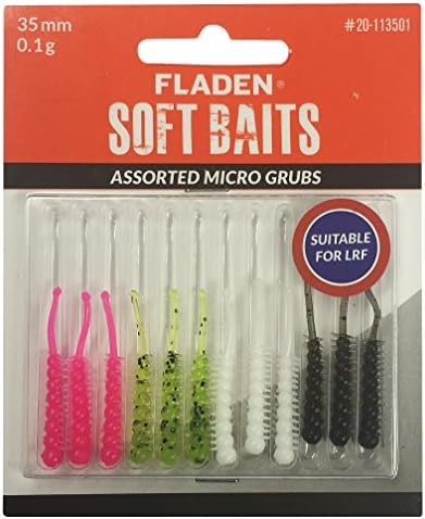 FLADENAssorted Micro Grubs - Multi-Colour, 3.5 cm