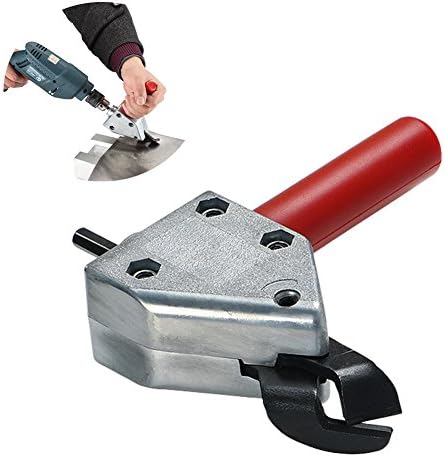 FB POWER Metal Sheet Nibbler Saw Cutter Tool Drilling Attachment,Excellent Cutting Speed Hand Tool Sets for Car Repair and Maintenance