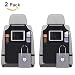 Produktbild Righsi 2 Pcs Auto Rücksitz Organizer, Kick Mats Rückenlehnenschutz Umfasst die Aufbewahrung für Kids mit Clear iPad Halter, Multi Taschen Wasserdicht Mats (Schwarz)