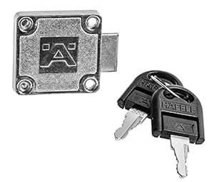 Gedotec Schrankschloss Möbelschloß Zylinder-Möbelschloss mit Schlüssel