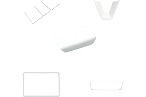 frani Center Console Cover 5Pcs Set for Tesla Model 3 2024-2025 Highland and Model Y Juniper 2025,Tesla Interior Center Console Cover Decor Accessories White