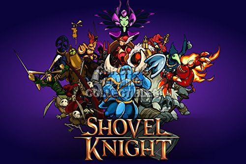 CGC Huge Poster GLOSSY FINISH - Shovel Knight - PS3 PS4 XBOX 360 ONE Nintendo 3DS WII U - SHK006 (24" x 36" (61cm x 91.5cm))