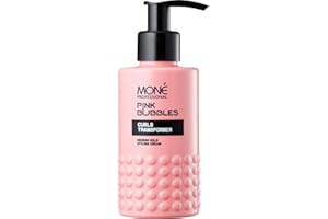 MONÉ PROFESSIONAL - Activador de Rizos y Ondas - Crema para Definir Rizos Suaves y Voluminosos - Controla el Encrespamiento - Apto Método Curly - 150 ml