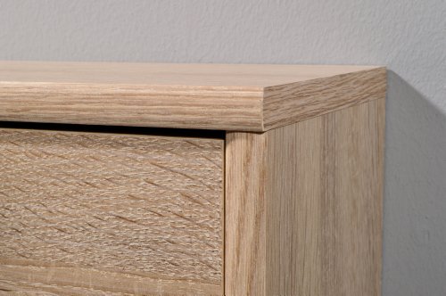 Germania 3604-156 Schuhschrank mit 5 Klappen, in Sonoma-Eiche-Nachbildung, 58 x 169 x 17 cm (BxHxT) - 4