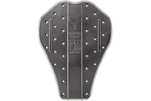 RTX LEATHERS SAS-TEC Official German Engineered CE Race Grade Level 2 Back Protector for Motorcycle Jacket and Suit Spine Armour Insert Back Pad - SC-1/14 (SC-1/14)