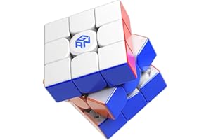Bukefuno GAN 12 Maglev UV 3x3 magnetyczna magiczna kostka prędkość puzzle GAN12 Maglev UV 3x3 bez naklejek kostka magiczna 3 x 3 x 3 kostki flagowy (powlekany promieniowaniem UV błyszczący i