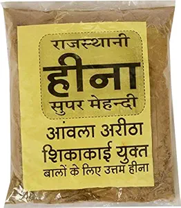 Sign Gold 100% Natural Henna Rajasthani Mehandi Powder for Hair and Hand 500 gm (Pack of 2)