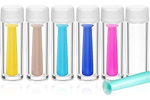 KQNM KQN 6 Pz Aplicador De Lentes De Contacto De,Ventosa Para Lentes De Contacto Duras,Lentes De Contacto Portátiles,Herramienta De Extracción De Lentes De Contacto, Para Lentes De Contacto (Multicolor)