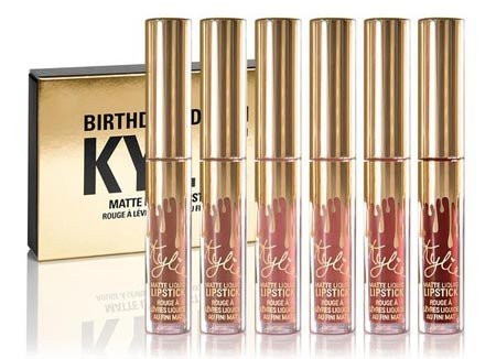 Kylie Cosmetics by Kylie Jenner Mini Matte Lipsticks MINI KIT *BIRTHDAY EDITION*