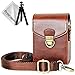 Price comparison product image First2savvv PU premium quality leather camera case pouch bag with shoulder strap for Panasonic Lumix DMC TZ200 TZ100 TZ110 TZ91 TZ90 TZ81 TZ80 ZT70 ZT71 TZ60 TZ61 BDX21-TZ200-10
