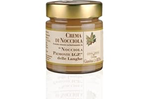 AROMATASTE Pure Italienische Haselnusscreme 60% aus dem Piemont | La REINA | Tonda Langhe | Enthält keinen Kakao | 250g