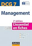 Management DCG 7-3e édition - L'essentiel en fiches