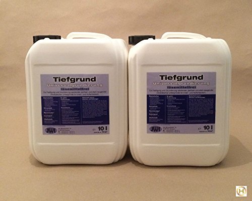 Qualitäts Tiefgrund LF Lösemittelfrei Tiefengrund Universalgrundierung Grundierung gebrauchsfertig 20 L