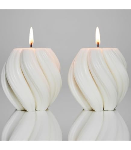 Candela in cera di soia profumata a forma di cubo, fatta a mano, decorazione danese dai colori pastello per la stanza, per aromaterapia, decorazione dalla forma elegante (cubo a forma di cuore