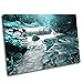 Produktbild Canvas Culture - Woodland Stream Landschaft Gerahmter Kunstdruck auf Leinwand Bild 39, aqua, 75 x 50 cm