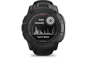 Garmin Instinct 2X Solar Tactical Edition Smartwatch GPSe, Czarny, XL