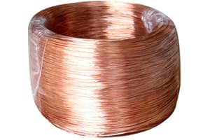 MAOZAO Copper Wire, T2 Solid Bare Copper Round Copper for Jewelry Craft Making, 32.8Feet,Diameter 1.2mm