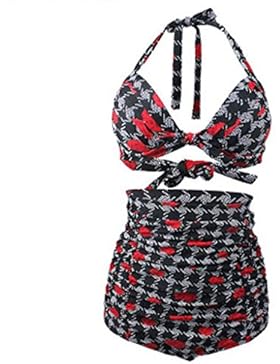 PRIDE S Swimwear caldo della primavera delle signore delle alte donne del costume da bagno del bikini delle rose...