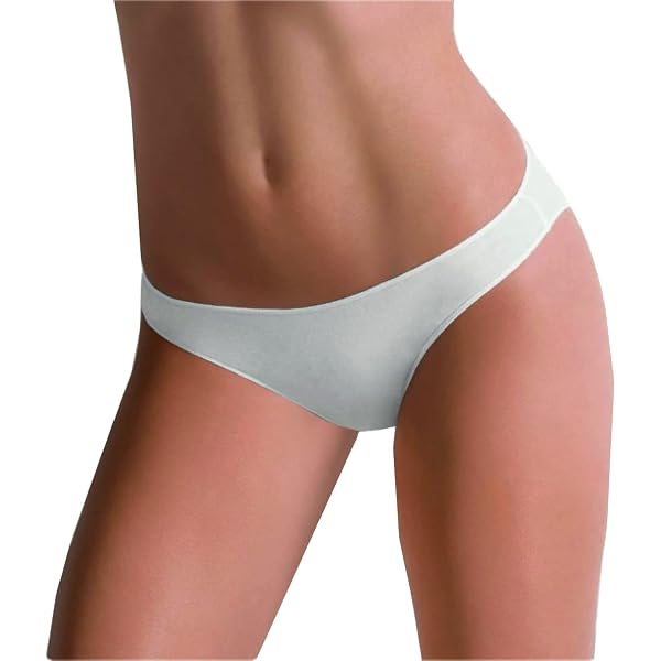 Cotonella 4 Pezzi Slip Donna L'Altra GD172 Mini con Inserti in Pizzo, Nero 3 /M
