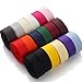 Unique Ribbons selections box: Finest Grosgrain ribbons by the yard selection of 18 or 36 colors mix in one Beautiful and functional Presentation Box. Total 73 or 148 meters with spools of 4 metres each. A sturdy tray to keep all your crafts accessories and tools. Great Price; Stunning Gift Idea as its beautifully presented.