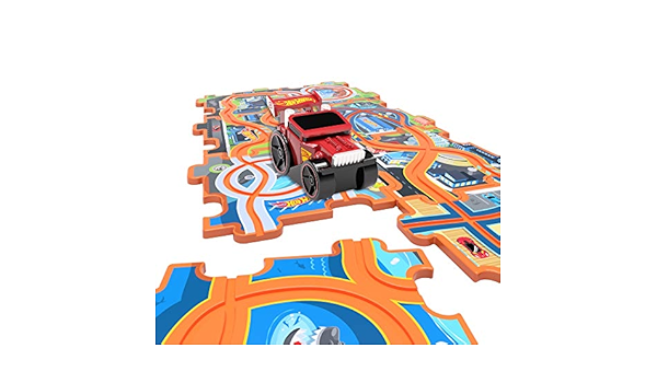 hot wheels tile track set