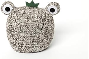 HEITMANN DECO - Fermaporta a Forma di Rana, in Tessuto, Tessuto, Marrone, Taglia Unica