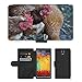 Produktbild PU LEDER LEATHER FLIP CASE COVER HÜLLE ETUI TASCHE SCHALE // M00135047 Hens Domestic Birds Legehennen // Samsung Galaxy Note 3 III N9000 N9002 N9005