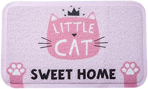 BATTAR - Funny Door Mat Non Slip Entrance Door Rug for Bedroom Living Room Bathroom Indoor Use,Cartoon cat floor mat,60×90cm,A