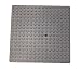 Strictly Briks Premium Dark Gray 5" X 5" Construction Base Plates - 4 Pack Bundle