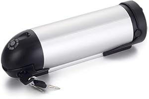 HANERIDE Batteria al litio di ricambio 36 V 11,6 Ah per e-bike, batteria elettrica con caricatore