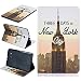 Produktbild Roreikes Samsung Galaxy Tab E 9.6 T560 Hülle, Blumenmuster Muster TPU Leder Flip Magnetverschluss Wallet Kreditkarte ID Card Slots Magnetic TPU Leder Beschützer Tasche Hülle Etui Schale mit Standfunktion Weich TPU Innere Hülle Case leder Flip Beschützer Haut Schutzfolie Case für Samsung Galaxy Tab E 9.6 T560