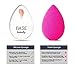 Base Beauty Diamond Silicone Blender Makeup Sponge Teardrop Shape Beauty Applicator For Precision Application & Blending Perfect For Liquid Primer Foundation BB Cream & Concealer Hygienic Flawless Finish