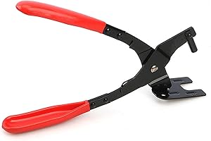 Ouitble Auto Entfernungszange, 11-Zoll-Zange zum Entfernen des Auspuffaufhängers, Werkzeug zum Entfernen des Auspuffaufhängers aus Gummi für die Fahrzeugreparatur