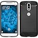 Produktbild PhoneNatic Case für Motorola Moto G4 Plus Hülle Silikon schwarz Ultimate + 2 Schutzfolien