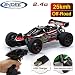 Produktbild s-idee® 18134 S23211 RC Truck mit 2,4 GHz bis 25 km/h 1:20 Buggy ferngesteuertes Buggy Racing Auto rot mit 2 Batterien