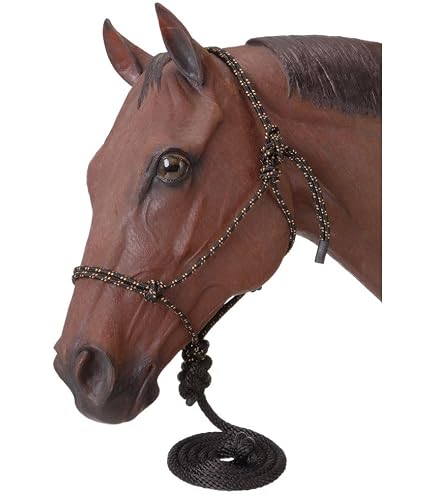 Weaver Leather Licol Réglable Arc-en-ciel – Polyester – Menton Et Gorge – Matériel Laiton