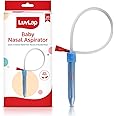 LuvLap Baby Nasal Aspirator 0-5 Years with Snotsucker mechanism (Blue)
