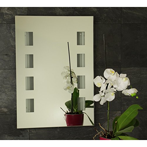 B-WARE Wandspiegel Badspiegel Neon Badezimmerspiegel Wand Spiegel Ambiente-Light 50 x 70 cm - 2