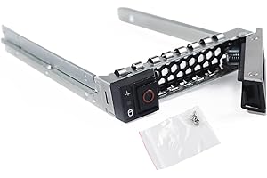 Heretom 2,5" SAS/SATA SFF Festplattenlaufwerk Festplatten Rahmen Tray Caddy für Dell 14Gen PowerEdge R340 R440 R540 R640 R740xd2 R6415 R7415 R7425 C6420 R840 R940XA