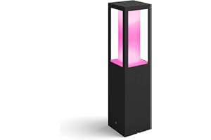 Philips Hue Impress White and Color Ambiance Zewnętrzna lampa stojąca LED, niska, 16 mln kolorów, sterowanie aplikacją