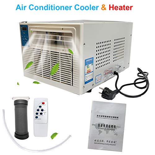 Cozyel 220V 360W Climatiseur Portable Refroidisseur d'air Chauffage de climatiseur Ventilateur de Climatisation Mobile Mini Personnel d'air Refroidisseur Déshumidificateur pour Bureau