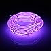 Produktbild MASUNN 10M EL Führte Flexiblen Weichen Schlauch-Draht-Neonglühen-Auto-Seil-Streifen-Licht-Weihnachtsdekor Dc 12V-Lila