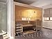 Produktbild Sauna Massivholz 45 mm mit Glasfront 210 x 180 x 202 cm m. EOS Saunaofen u. Econ