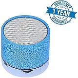 Enraciner Stylish Mini Bluetooth LED Lights Speaker for All Smartphones