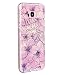 Produktbild Nancen Samsung Galaxy S8 (5,8 Zoll) Blitz Pulver Handy Hülle . Weich TPU Silikon Case / Hülle / Handyhülle Backcover. Anti-Kratz und Anti-Staub.Blitz Pulver Pinke Blume