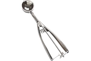 CO-LINK Stainless Steel Ice Cream Scoop With Trigger Release for Cookies Fruits (Small)