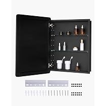 Mobile Bagno A Colonna HOMCOM Con Cassetto | 2 Armadietti E Ripiano Effetto Marmo | 168x30x41.5 Cm