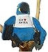 Produktbild Blau Papagei Plüsch Spielzeug mit T-shirt mit Aufschrift Ich liebe Avira (Vorname/Zuname/Spitzname)