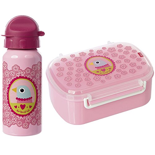 Preisvergleich Produktbild Sigikid 2er Set 24775 24776 Trinkflasche Finky Pinky + Brotzeitbox Finky Pinky