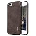 Produktbild iPhone 7 Plus Hülle, X-level [Vintage Serie] Soft Retro [Braun] Premium PU Leder Gutes Gefühl Handyhülle Schutzhülle für iPhone 7 Plus 5,5'' Case Cover